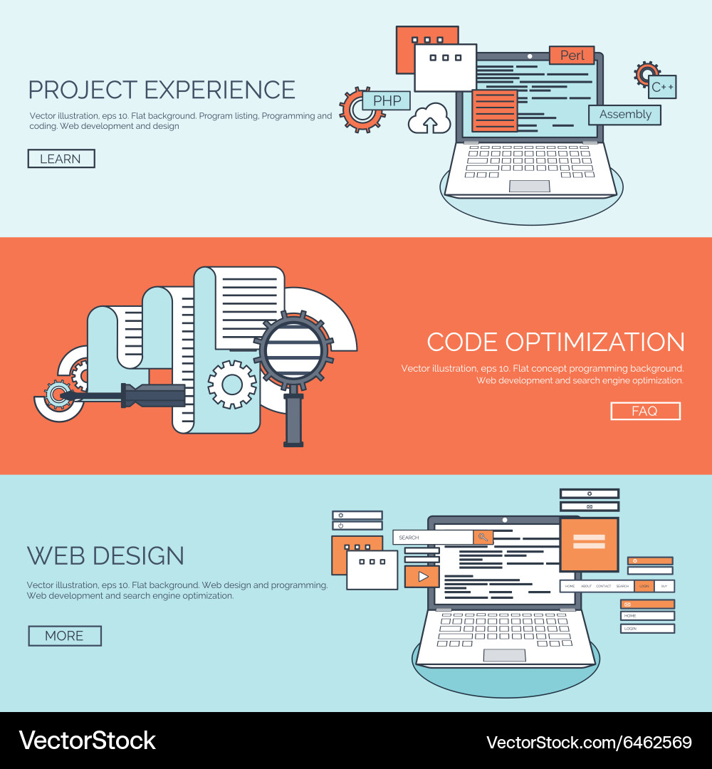 Coding & Technology Background vector image