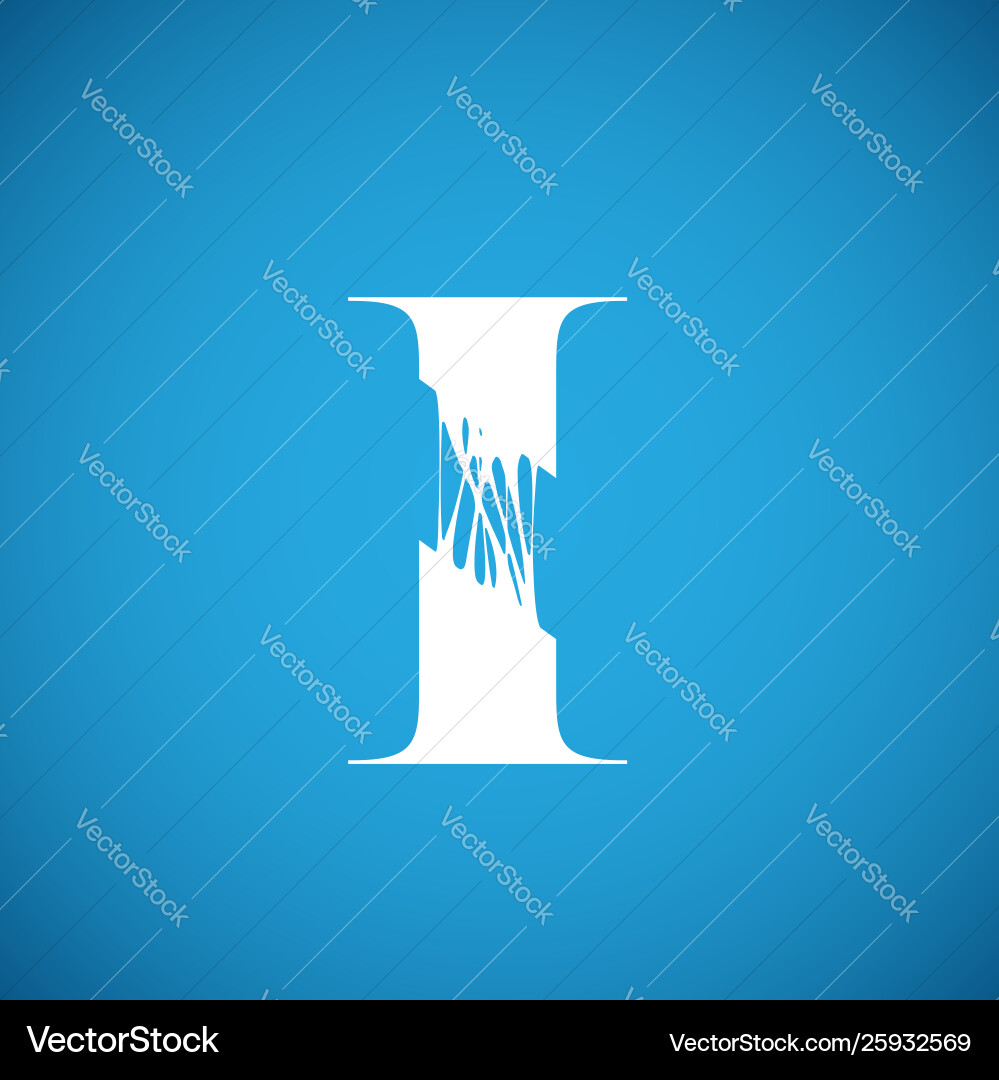 Flexy character from a typeset Vector Image