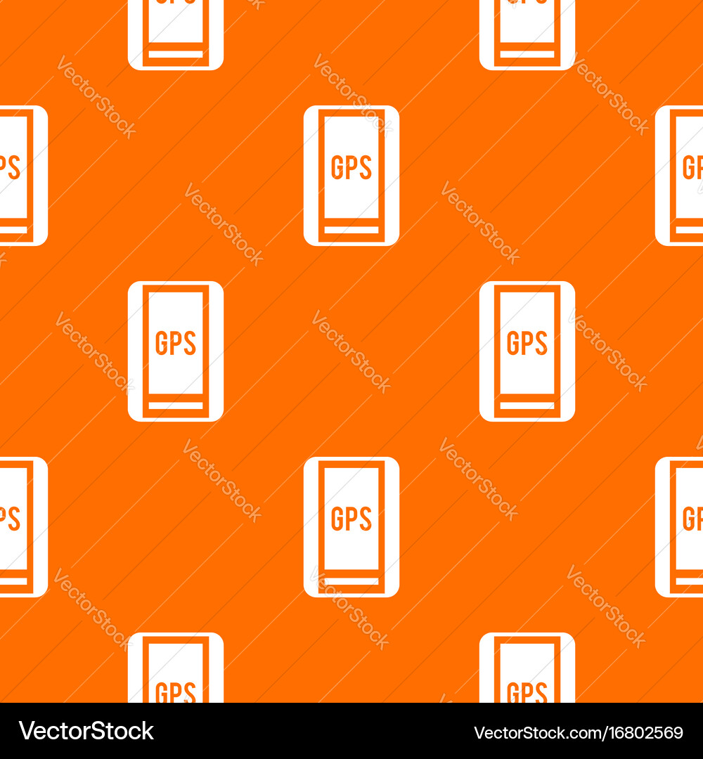 Global positioning system pattern seamless vector image