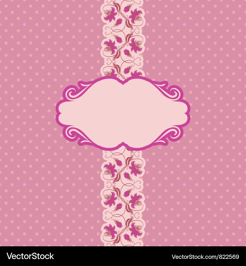 Template frame design Vector Image
