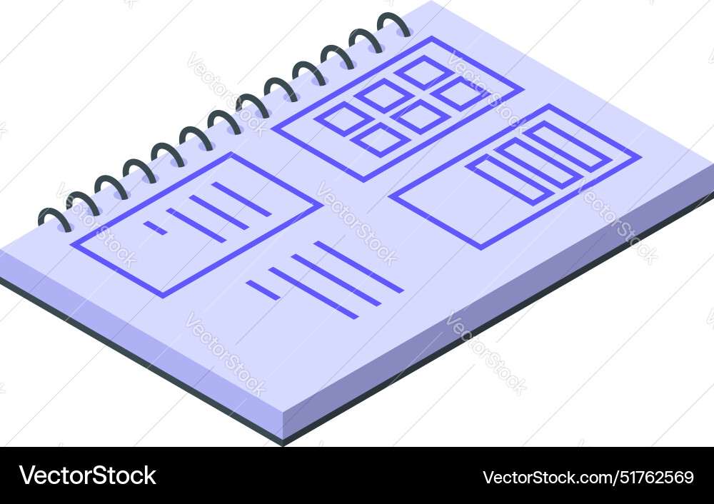 Web designer creating website interface layout vector image