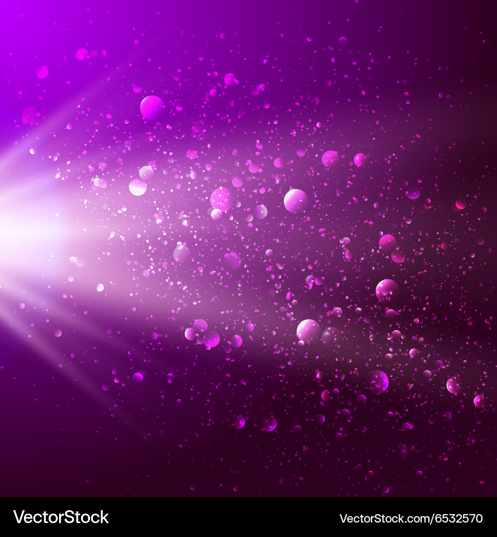 Abstract background with light and bokeh vector image