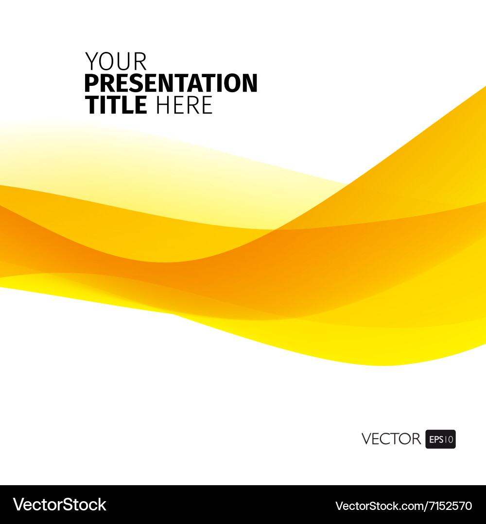 Abstract background with waves vector image
