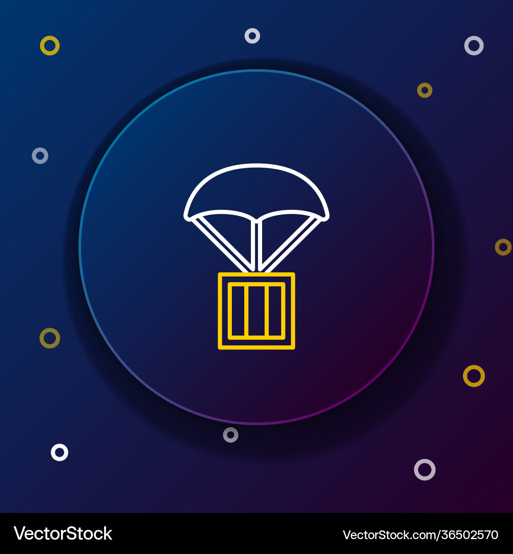 Airdrop Box Icon (36502570) – Royalty-Free Vector | VectorStock