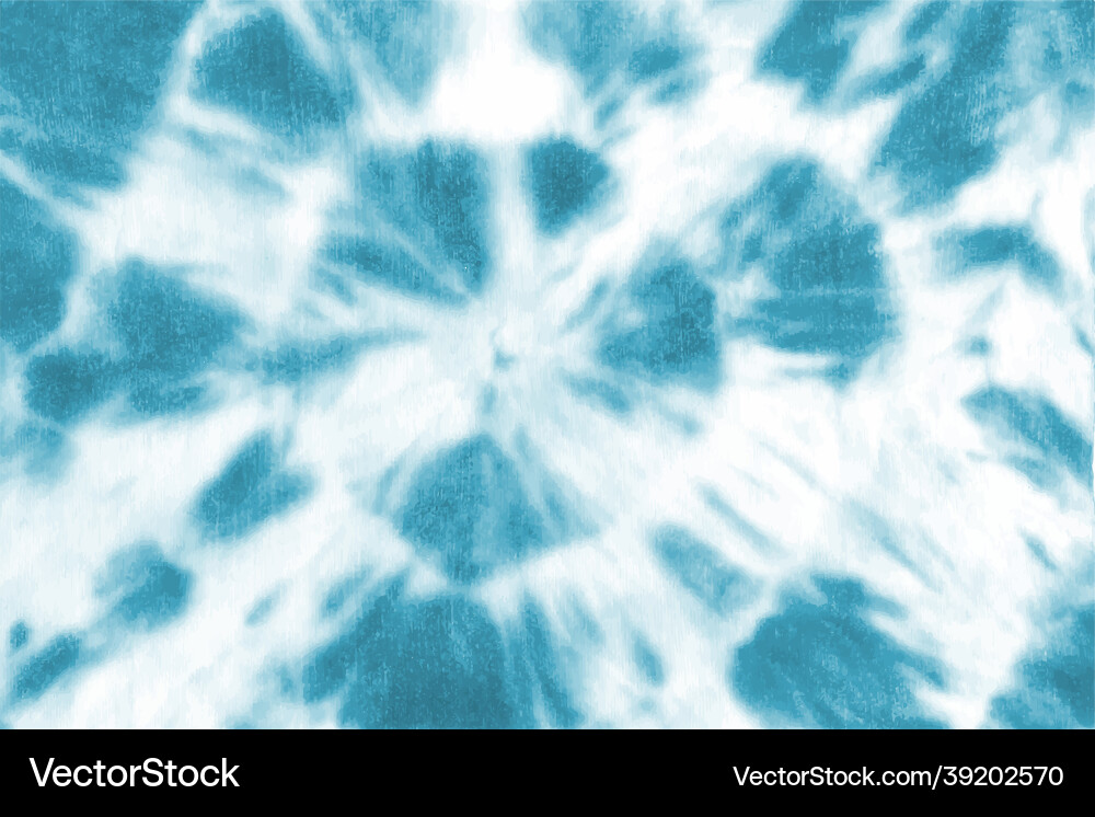 Shibori Tie Dye Abstract Pattern Vector Image