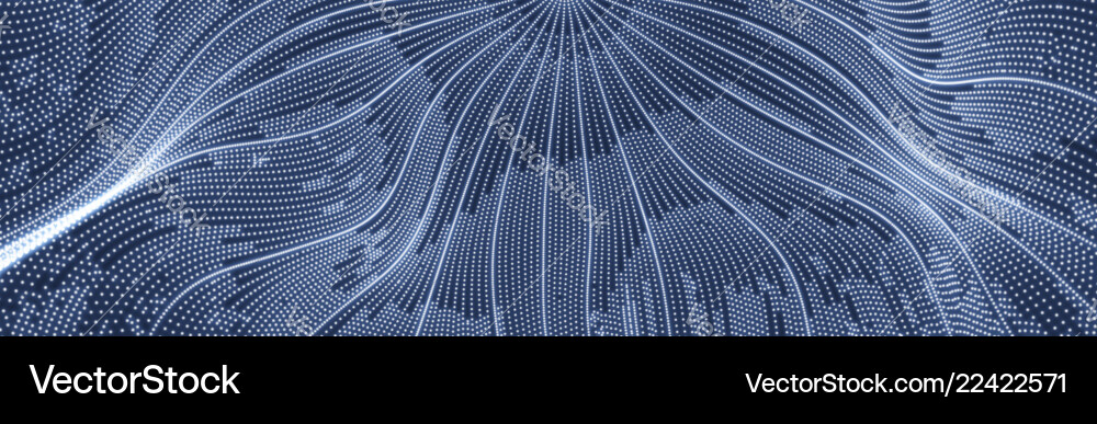 Abstract Particle Network Background Vector Image