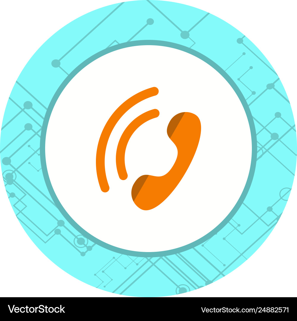Active call icon design Vector Image