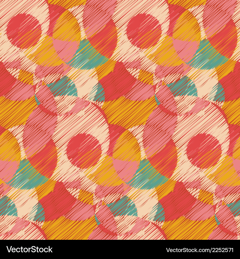 Geometric Repeating Pattern Vector Image