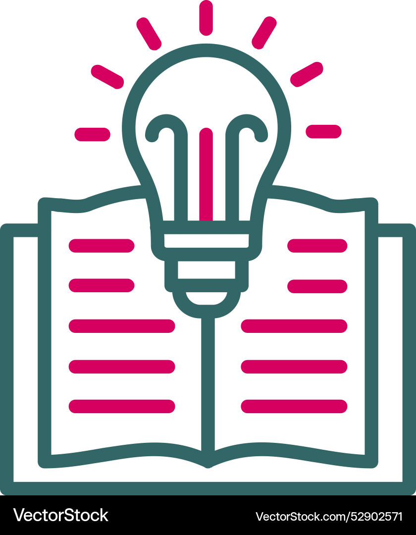 Knowledge icon design Vector Image