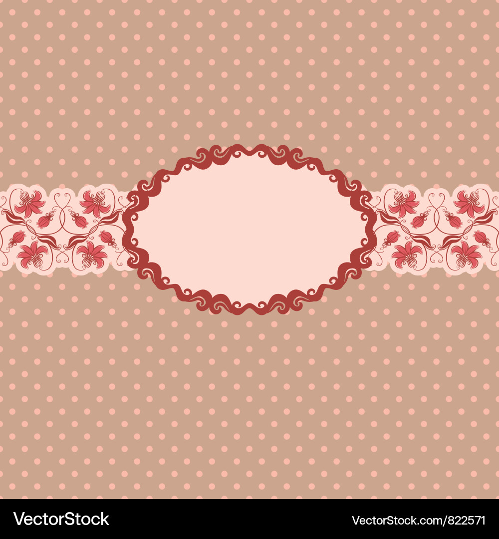 Template frame design Vector Image