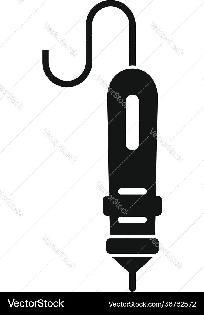 3d modeling pen icon simple style 3d modeling pen icon simple style vector image