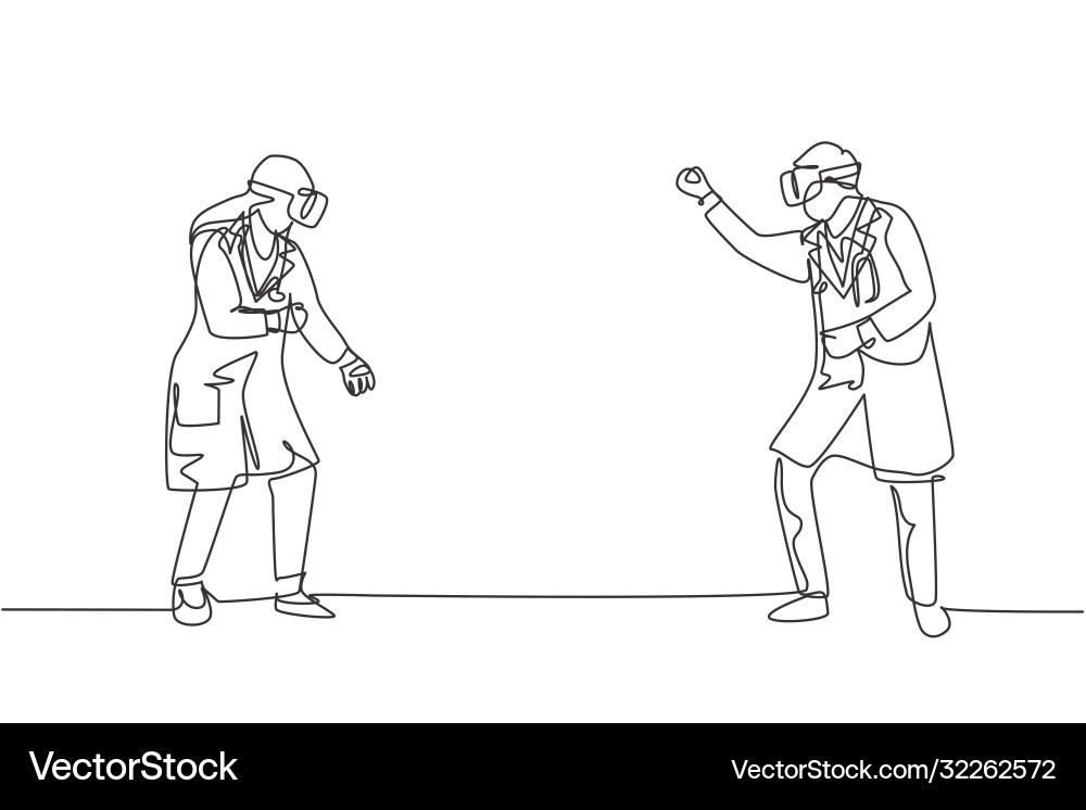 Virtual reality game player concept single Virtual reality game player concept single vector image