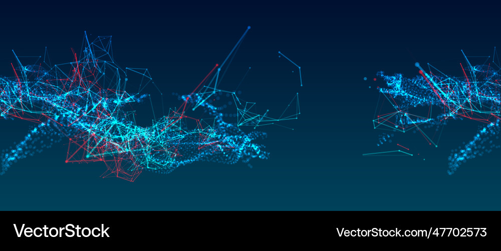 Abstract polygonal background with connecting Abstract polygonal background with connecting vector image