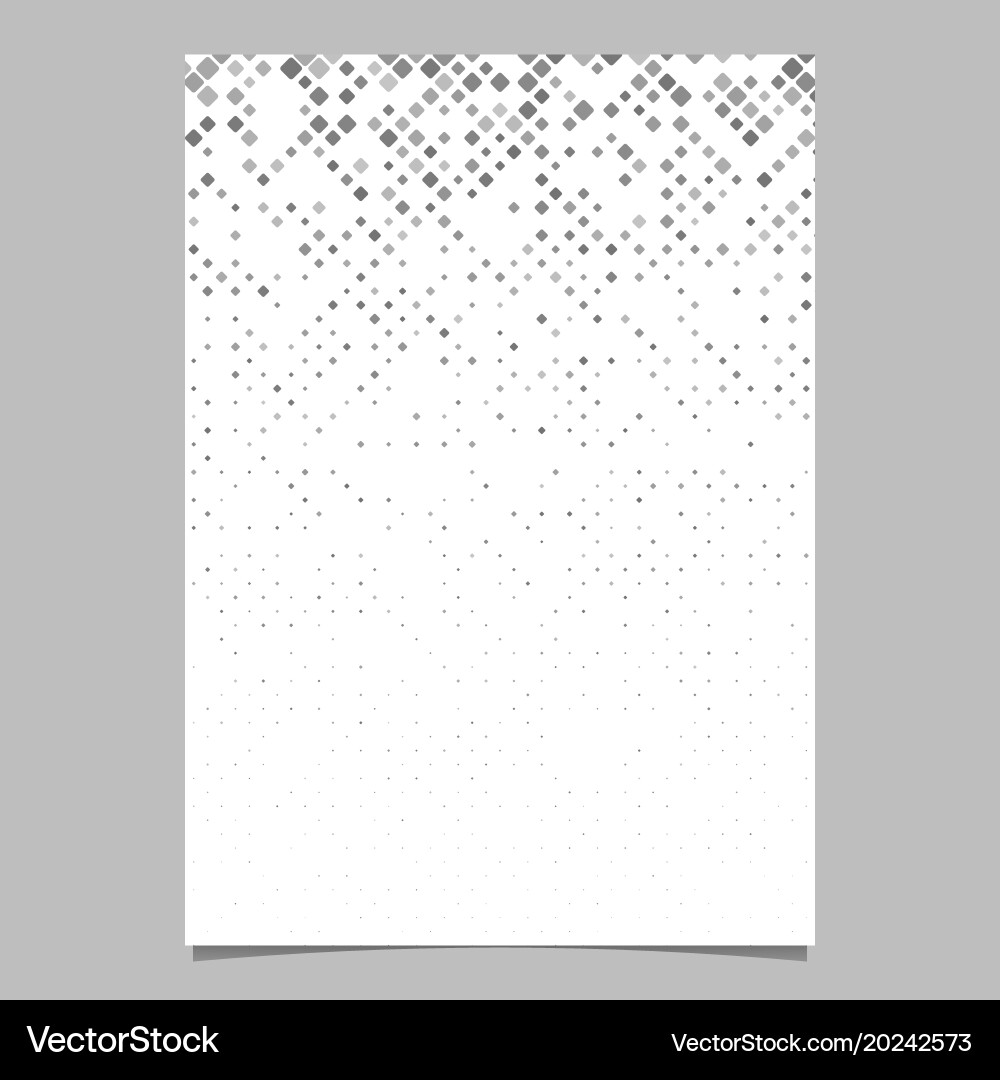 Abstract rounded square pattern page background vector image