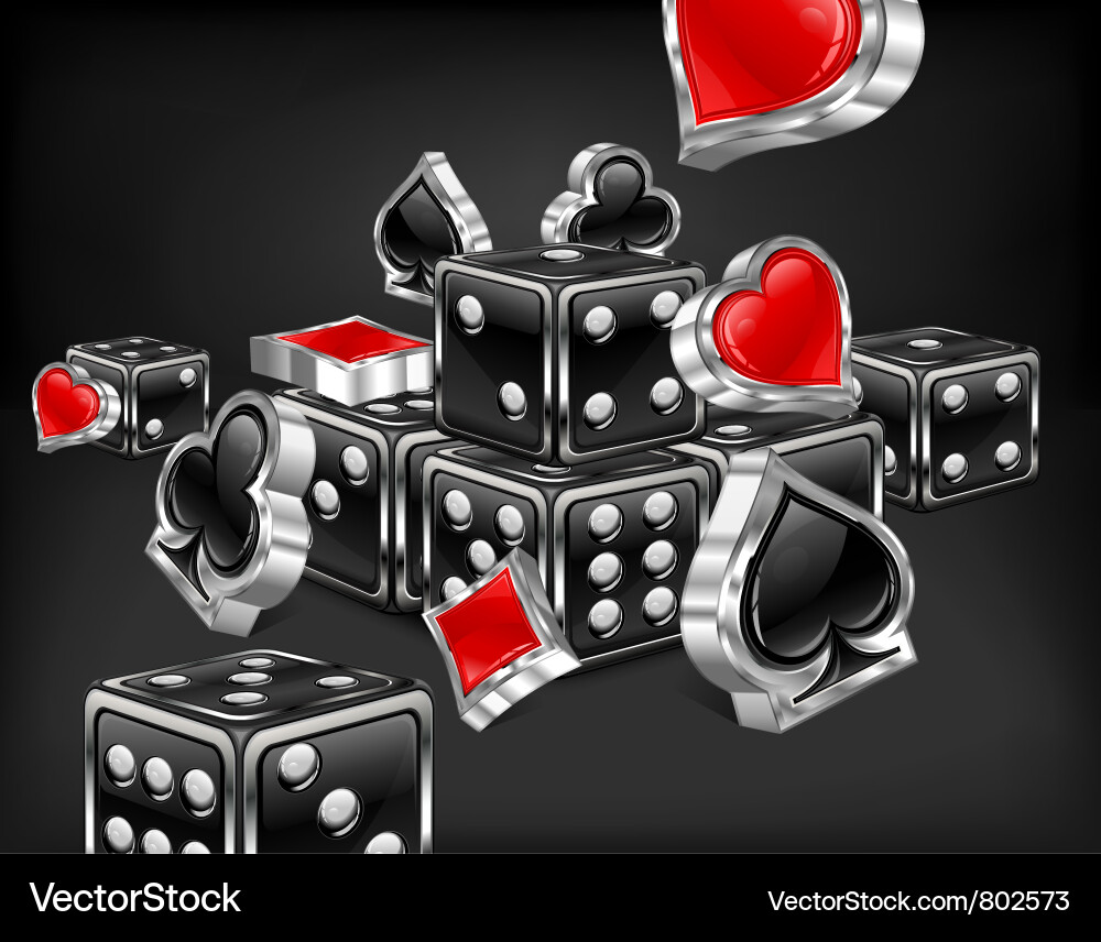 Casino background Royalty Free Vector Image - VectorStock