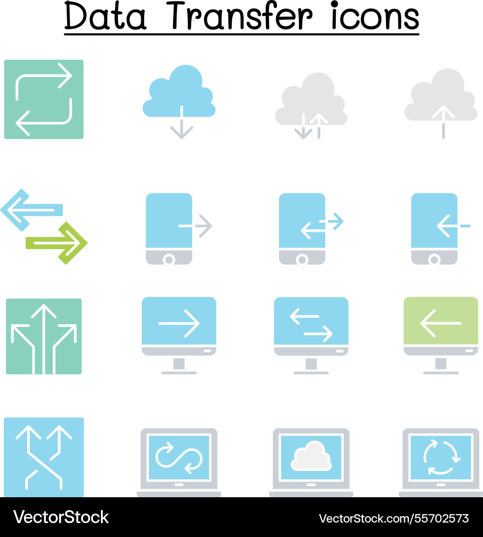 Cloud computer data transmission mining Cloud computer data transmission mining Vector Image