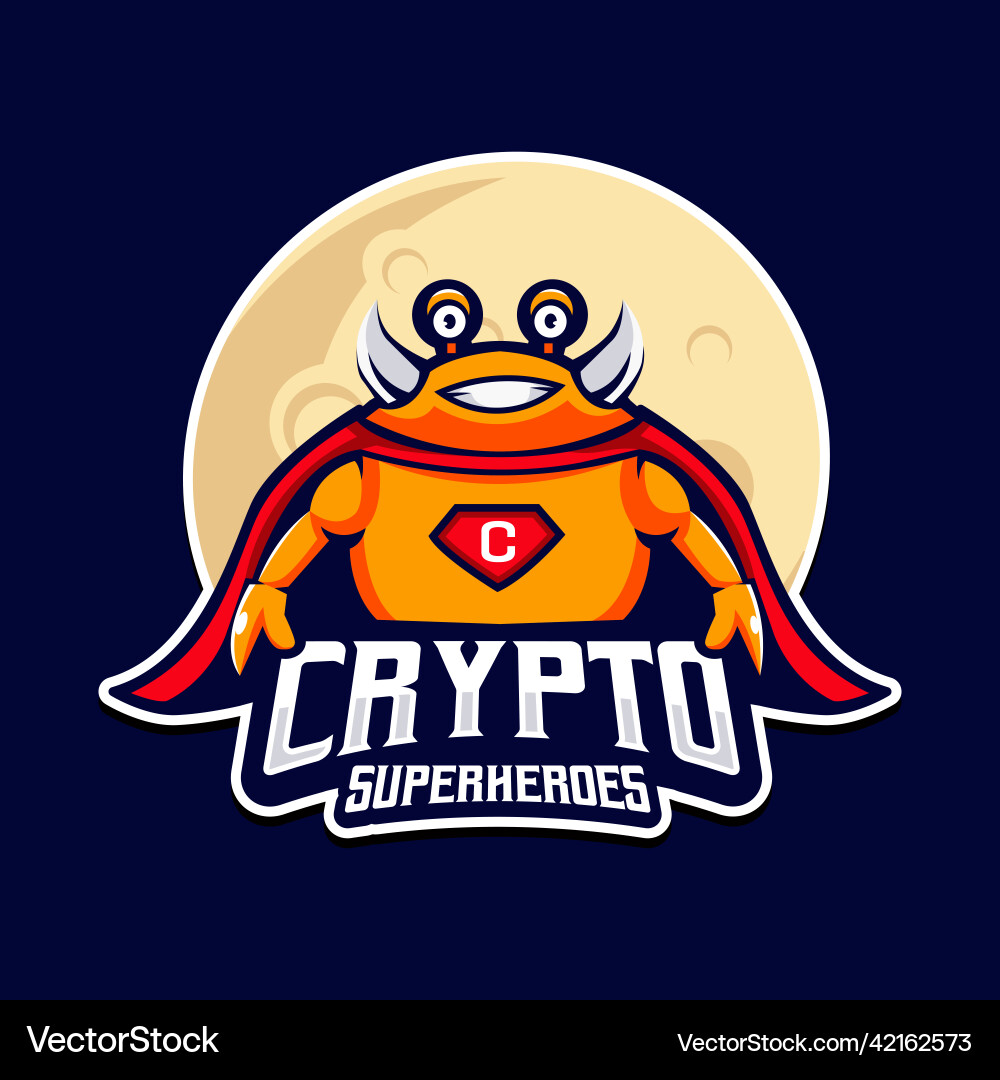 Crypto superheroes (42162573) – Royalty-Free Vector | VectorStock
