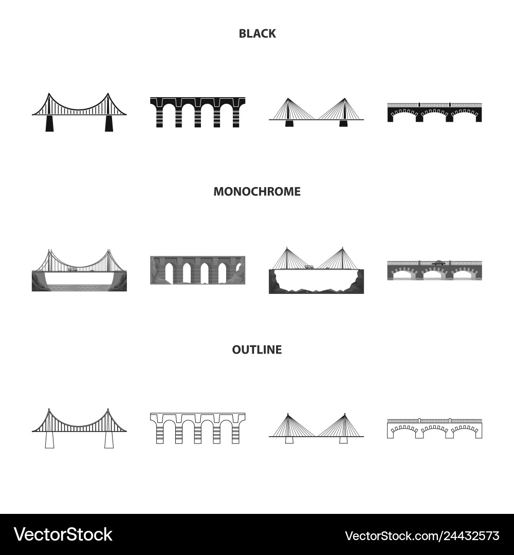 Design of connection and symbol Design of connection and symbol vector image