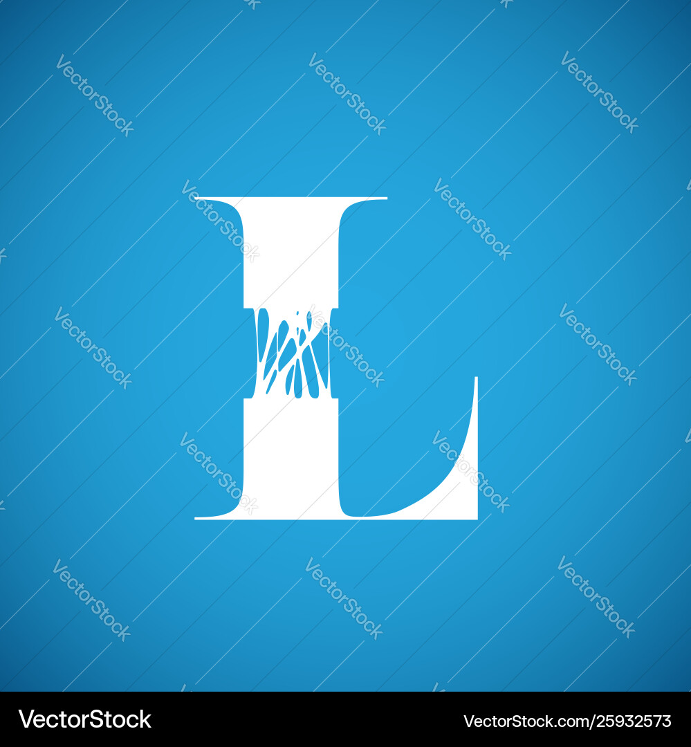 Flexy character from a typeset Vector Image