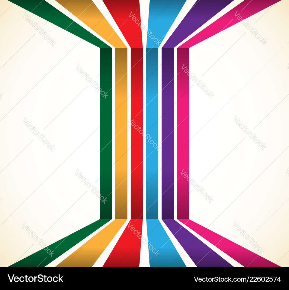 Abstract colorful stripes lines element Abstract colorful stripes lines element vector image