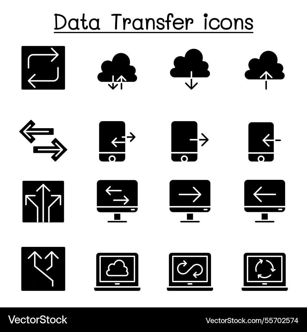 Cloud computer data transmission mining Cloud computer data transmission mining vector image