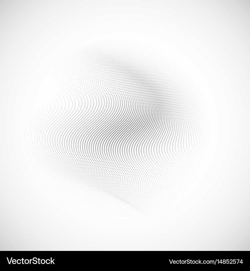 Dynamic Techno Dots Background vector image