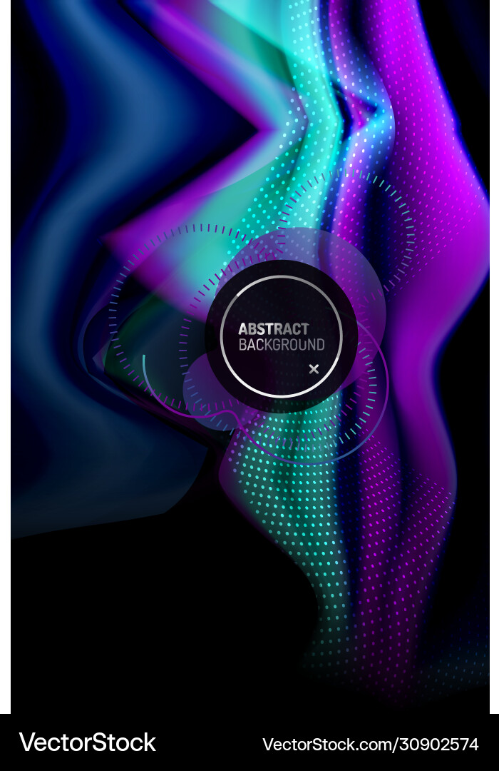 Liquid gradients abstract background color wave Liquid gradients abstract background color wave vector image