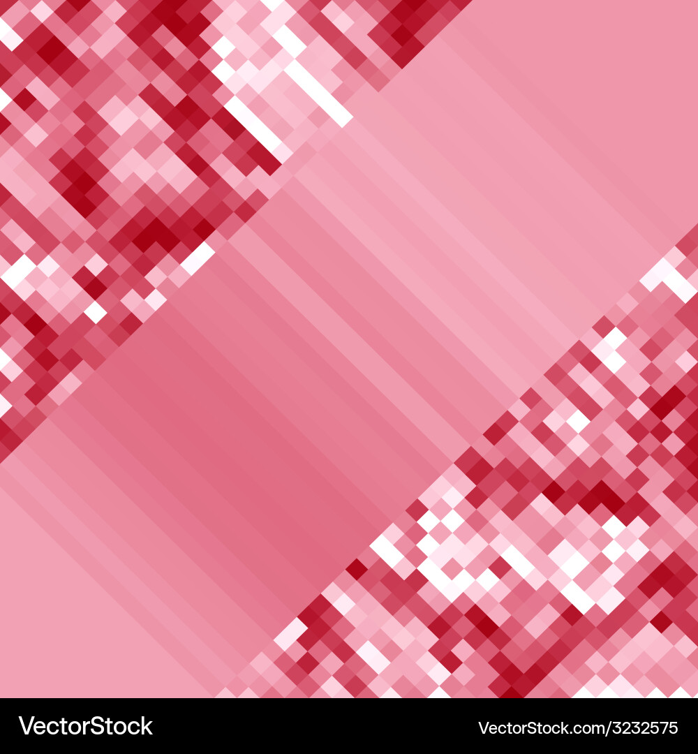 Red square abstract background Vector Image