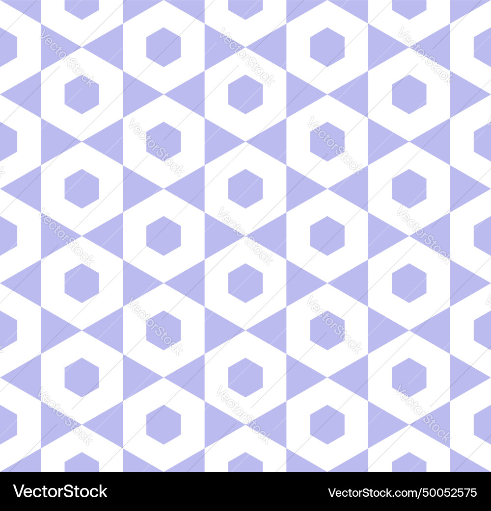 Seamless hexagons and triangles pattern Seamless hexagons and triangles pattern vector image