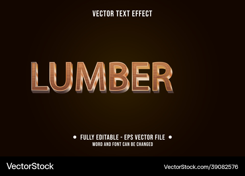 Editable text effect gradient style for digital Editable text effect gradient style for digital Vector Image