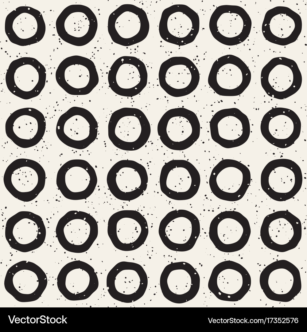 Seamless pattern with hand drawn lines abstract Vector Image
