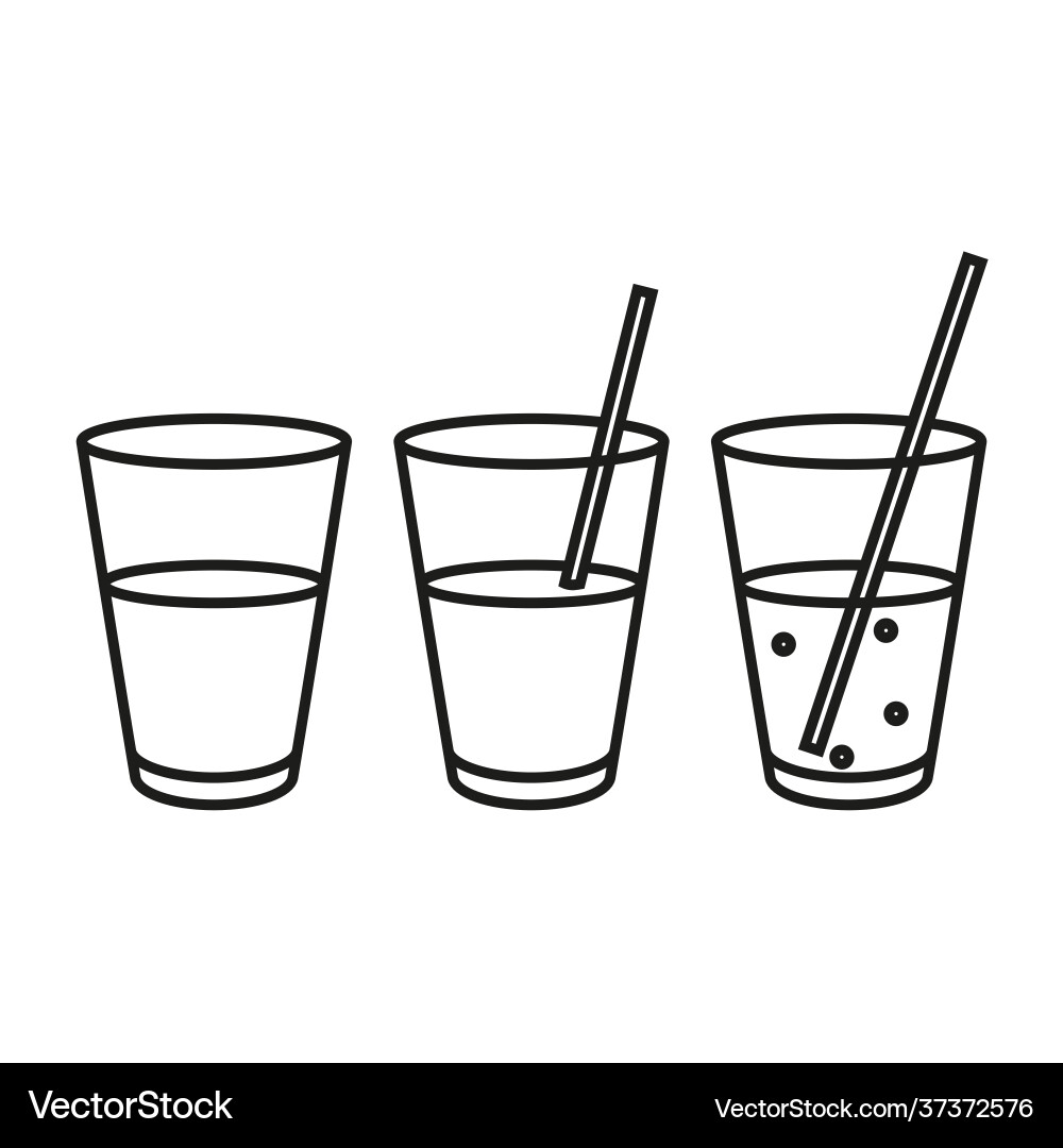 Set linear icons Royalty Free Vector Image - VectorStock