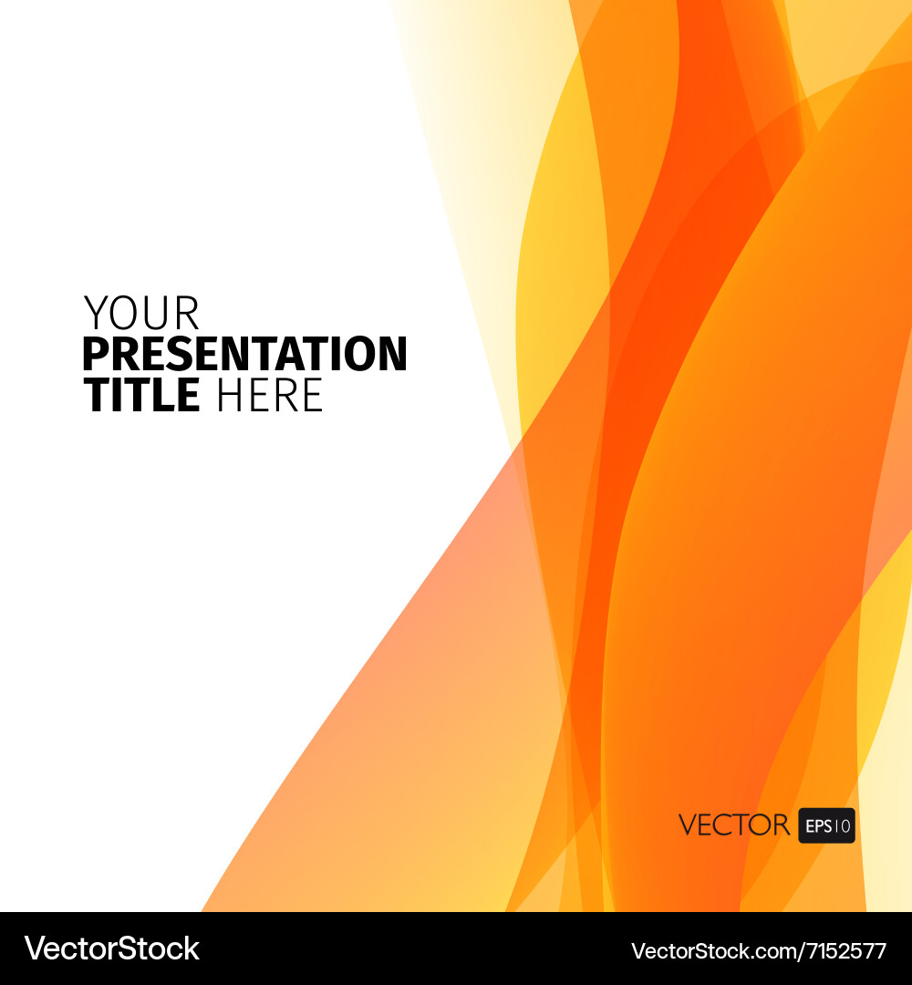 Abstract background with waves vector image