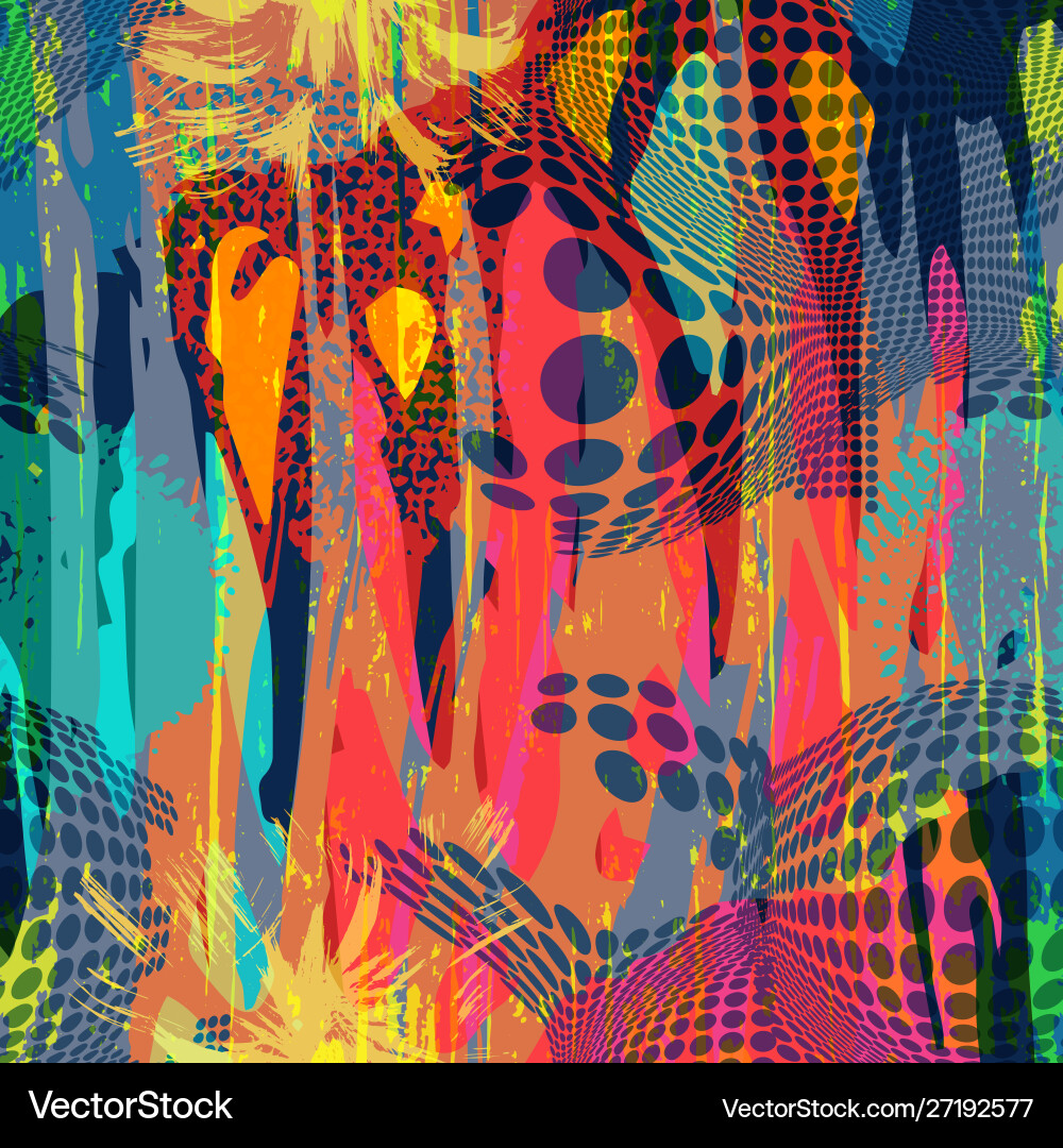 Abstract color pattern in graffiti style quality Abstract color pattern in graffiti style quality vector image