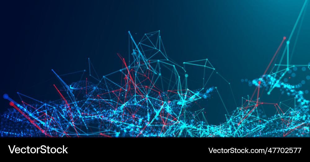Abstract polygonal background with connecting Abstract polygonal background with connecting vector image