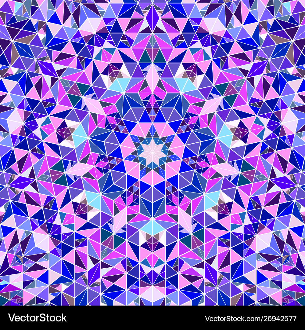 Abstract polygonal dynamic round tiled pattern vector image
