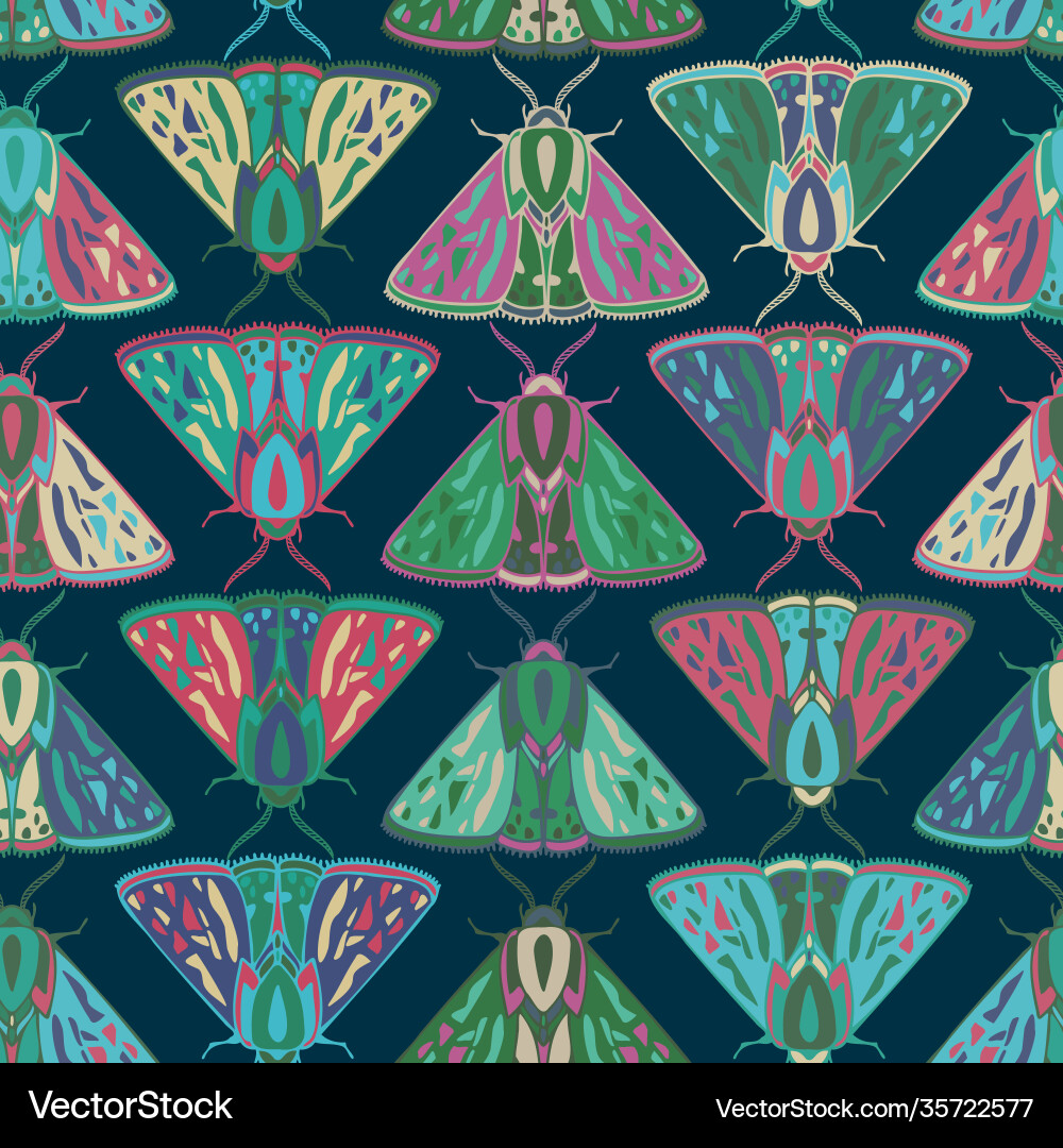 Abstract seamless pattern lined design Vector Image