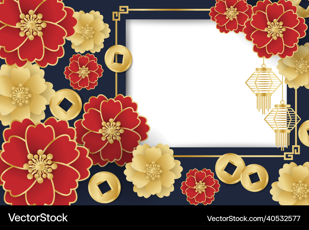 Chinesisches neues Jahr Festival Banner Design Chinesisches neues Jahr Festival Banner Design vektorbild