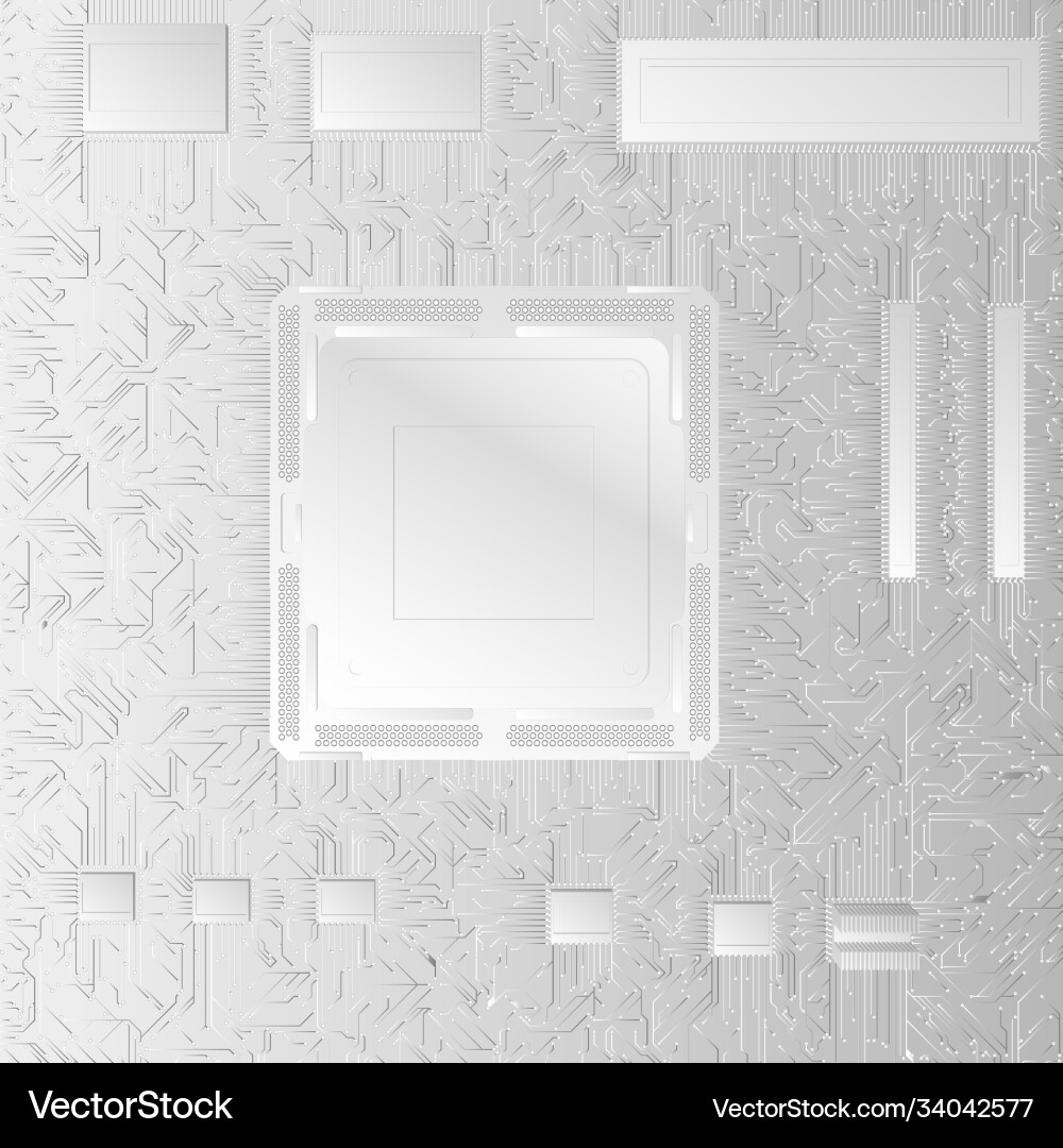 Eps10 ai circuit board technology background Vector Image