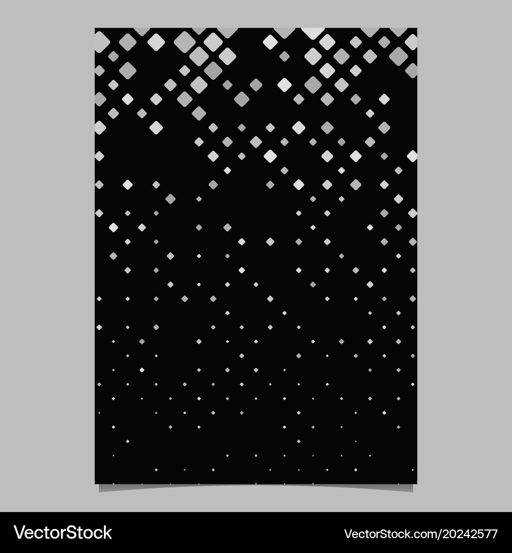 Geometrical diagonal rounded square pattern Vector Image