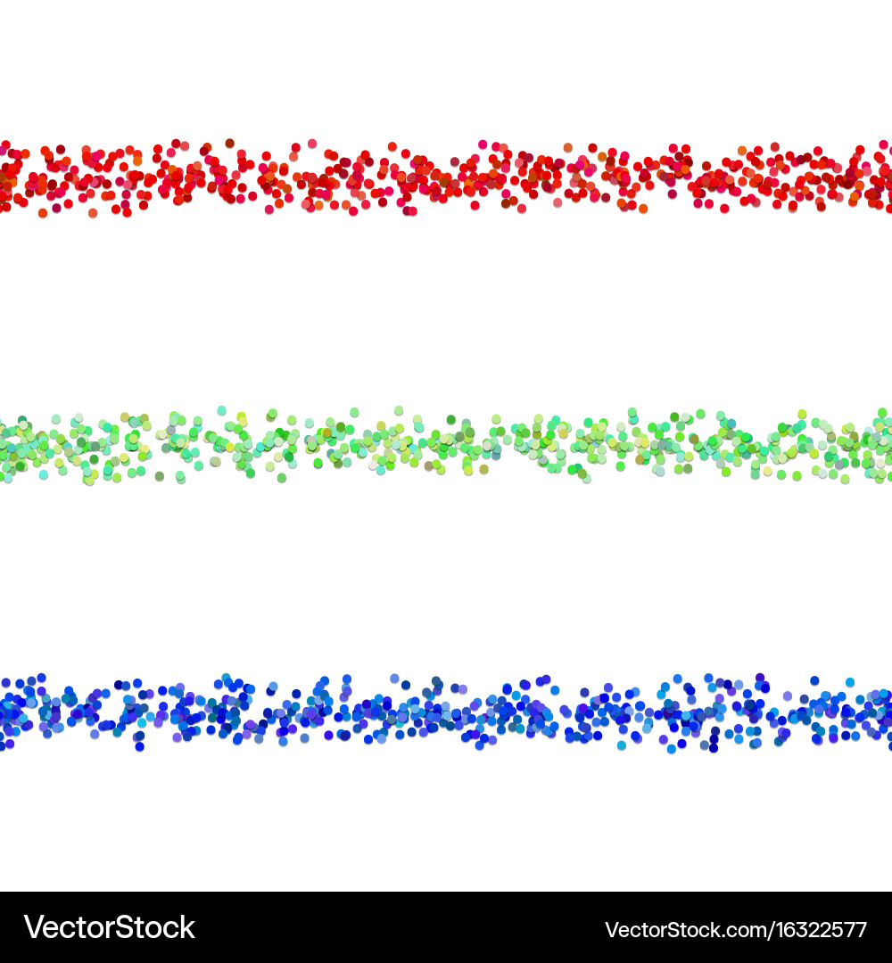 Repeatable dot pattern paragraph dividing line vector image