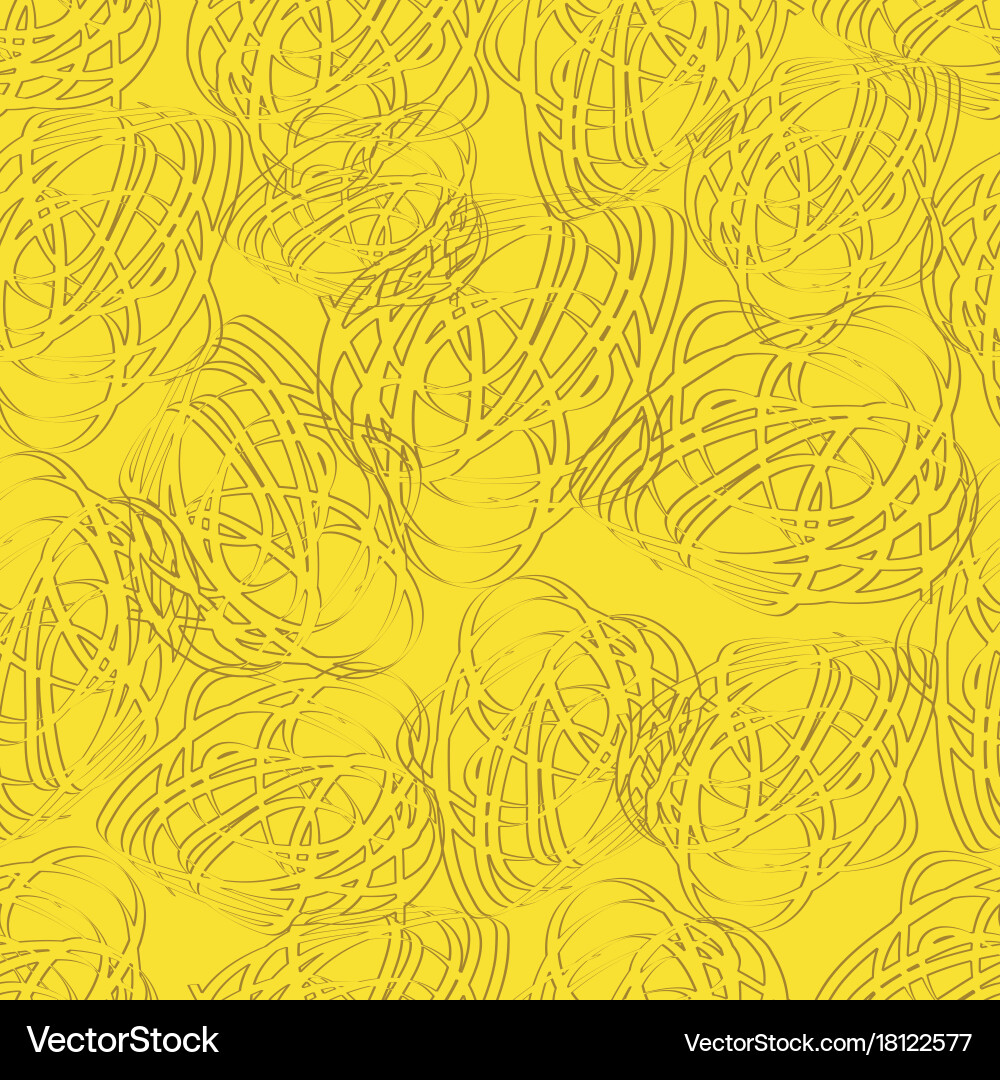 Seamless pattern with abstract figures vector image