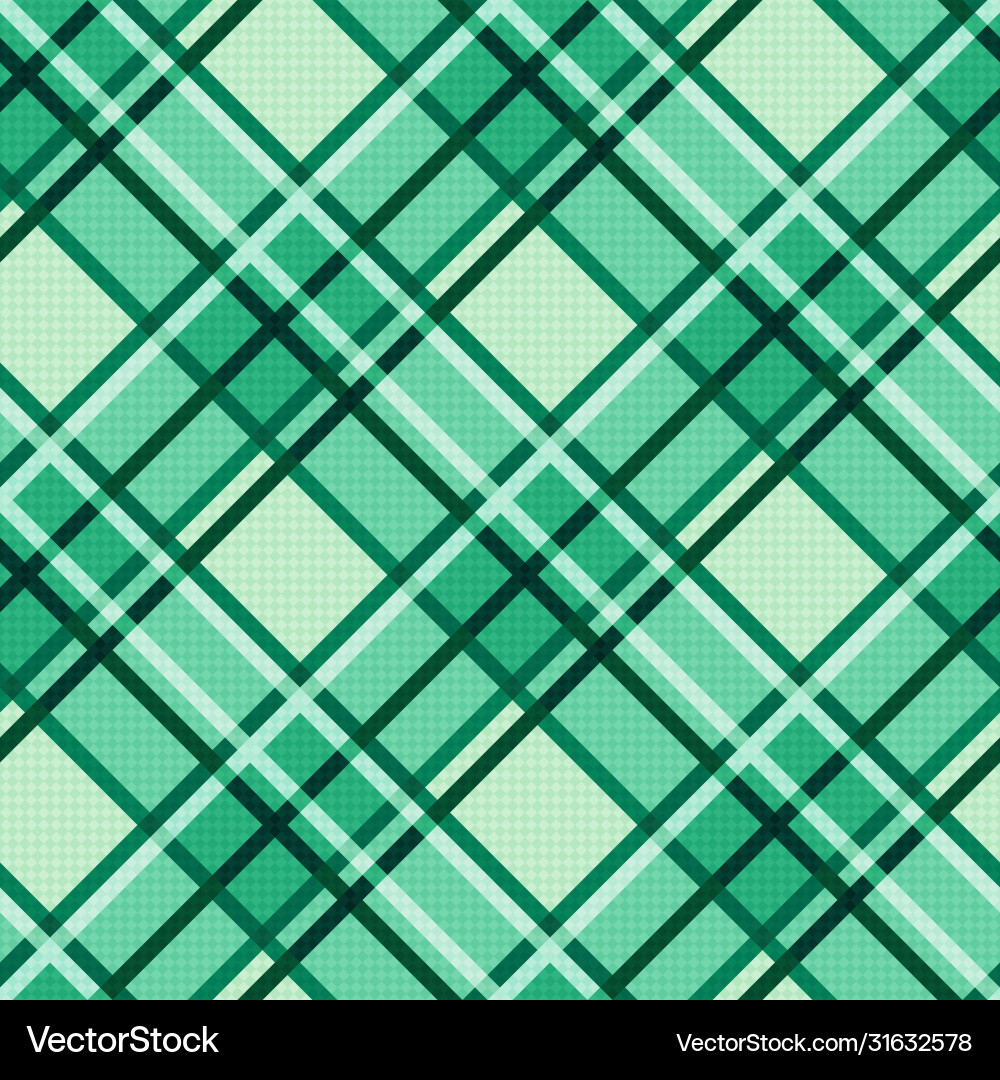 Emerald hues seamless diagonal pattern Emerald hues seamless diagonal pattern vector image