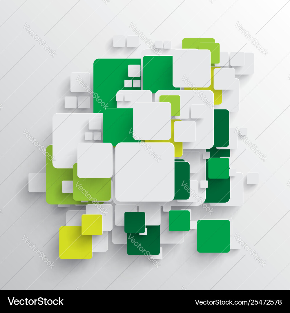 Rounded shape with shadow and colorful circle Rounded shape with shadow and colorful circle vector image