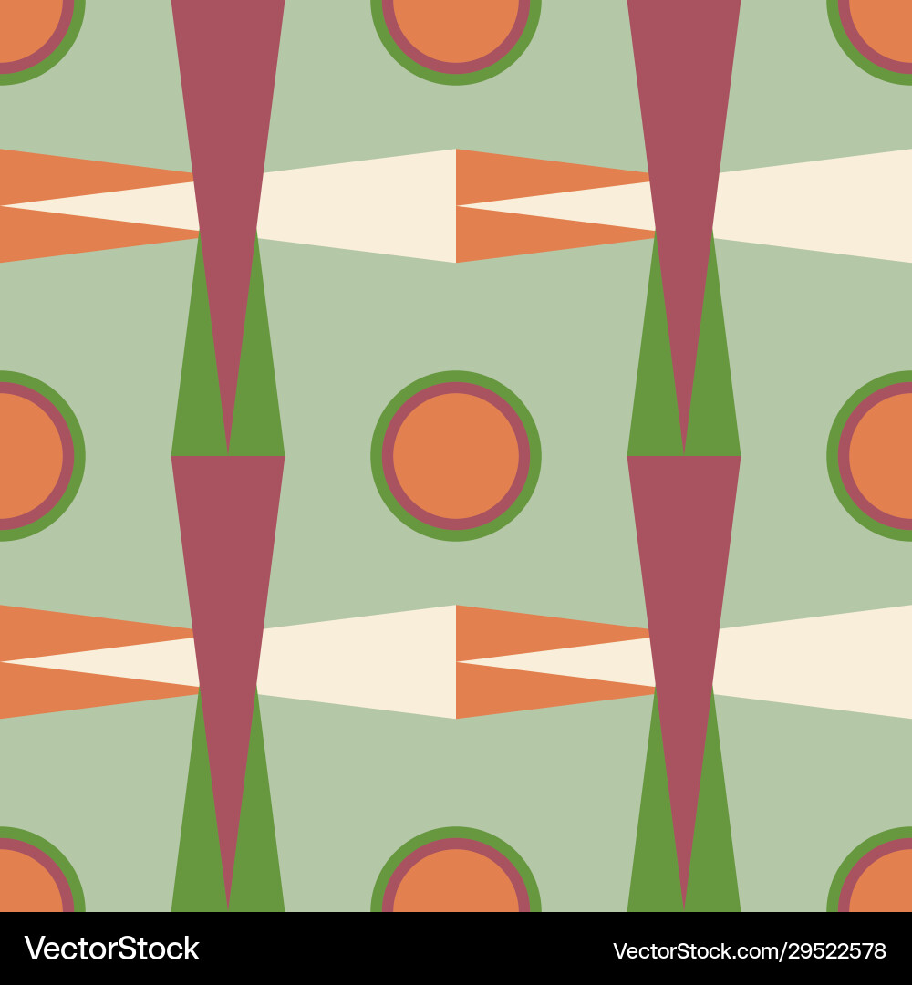 Seamless pattern geometric background abstract Vector Image