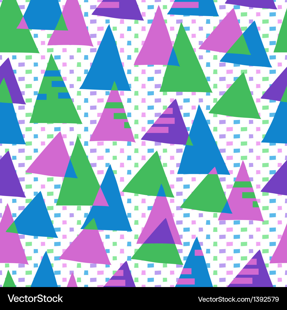 Abstract background with color figures vector image