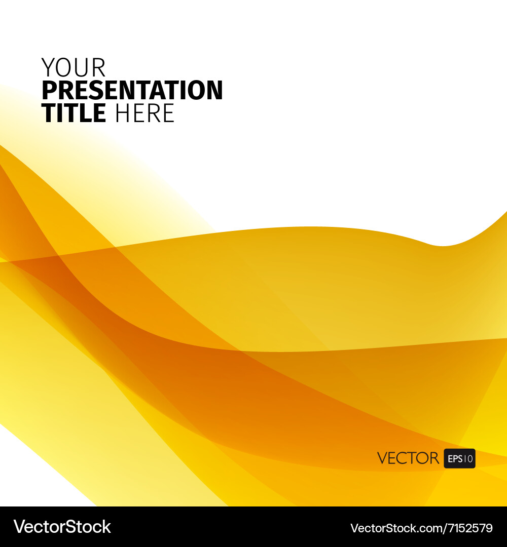 Abstract background with waves vector image
