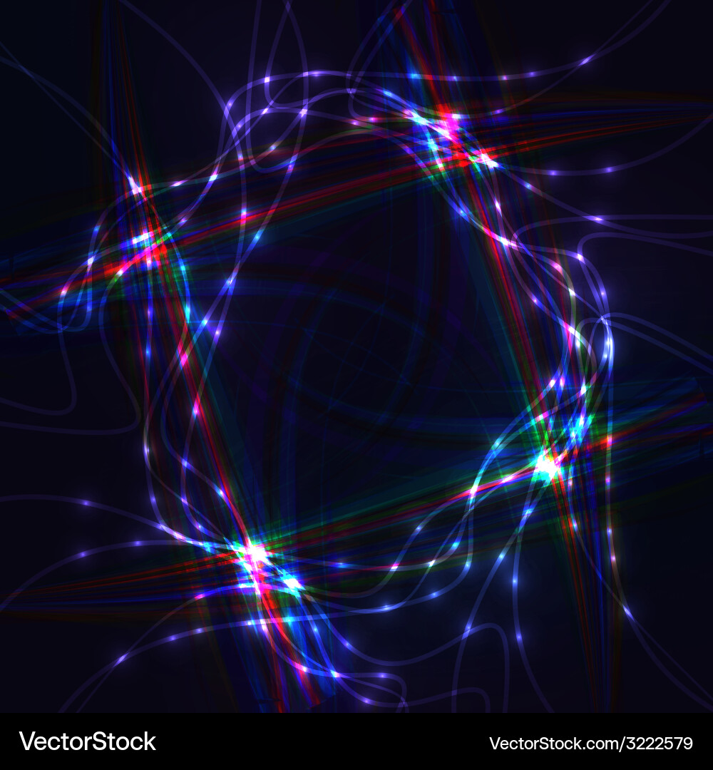 Abstract creative dynamic element Vector Image