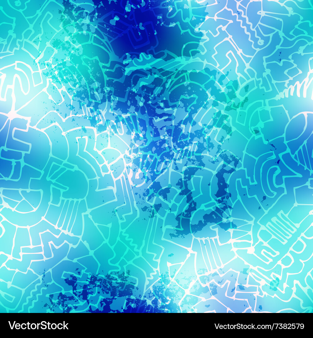 Abstract doodles pattern Vector Image