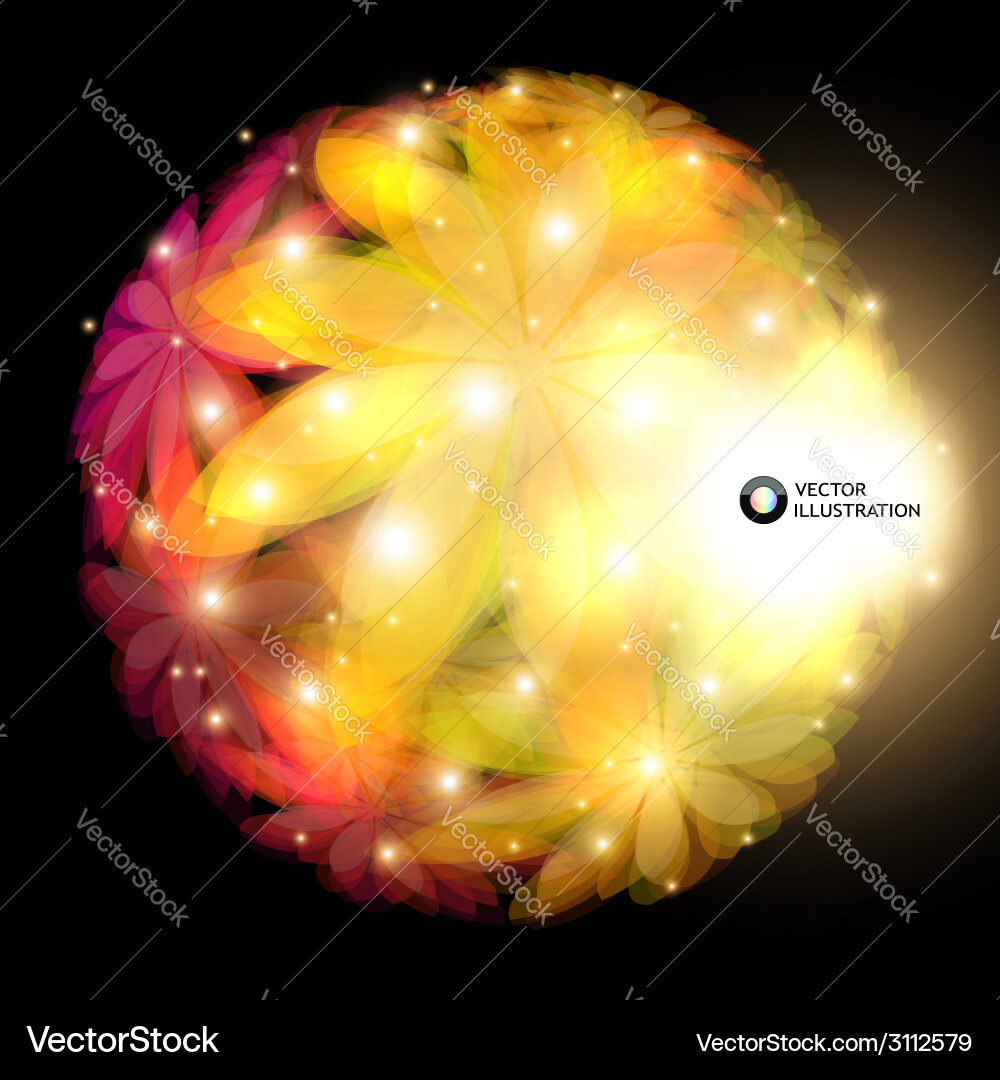 Abstract usable for different design vector image